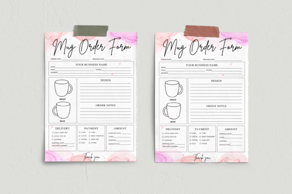Download Mug Order Form Template - Mug order form Collection