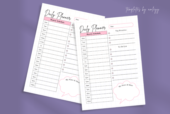 Download Cute Aesthetic Daily Planner Canva - Cute Collection