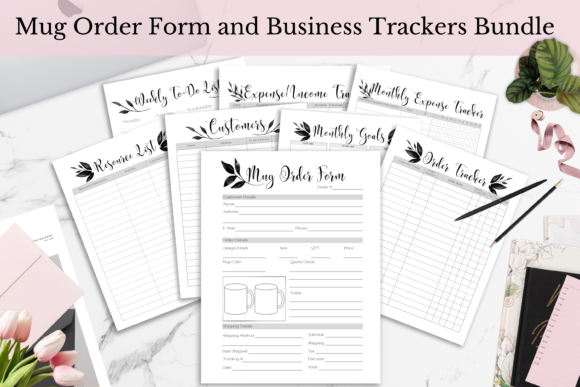 Download Mug Order Form &amp; Business Trackers - Mug order form Collection