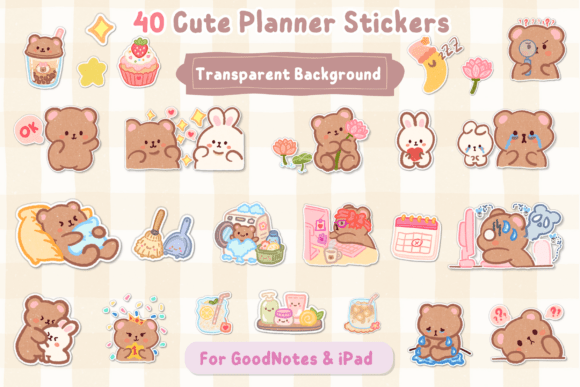Download Cute Kawaii Planner Stickers - Cute Collection
