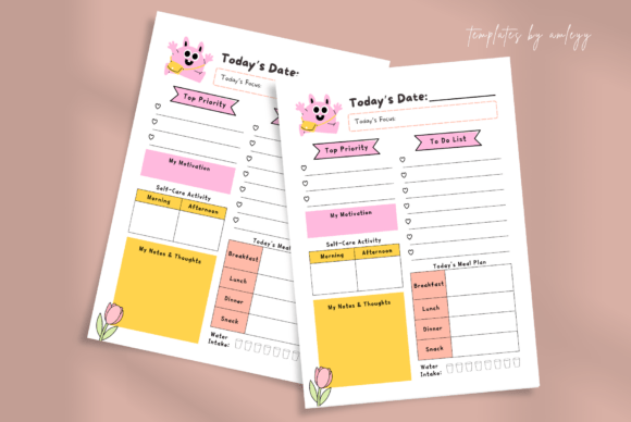 Download Cute Aesthetic Daily Planner - Cute Collection