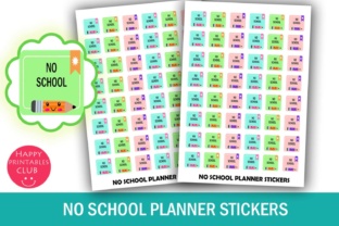 Download No School Planner Stickers- Student Planner Stickers- Cute Kawaii Planner Stickers - Cute Collection