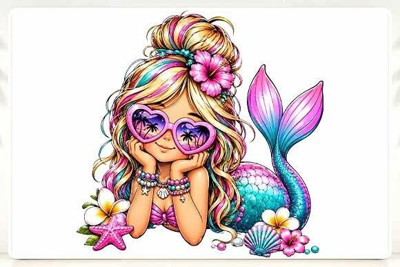 Download Cute Mermaid Girl PNG - Cute Collection