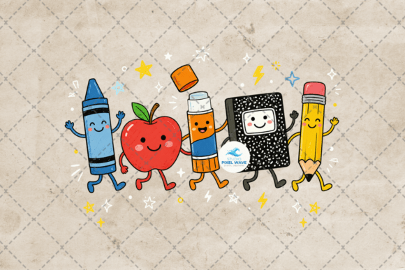 Download Back to School Cute School Supplies Png - Cute Collection