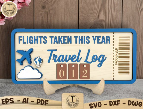 Download Travel Log Tracker Sign - Premium Resources